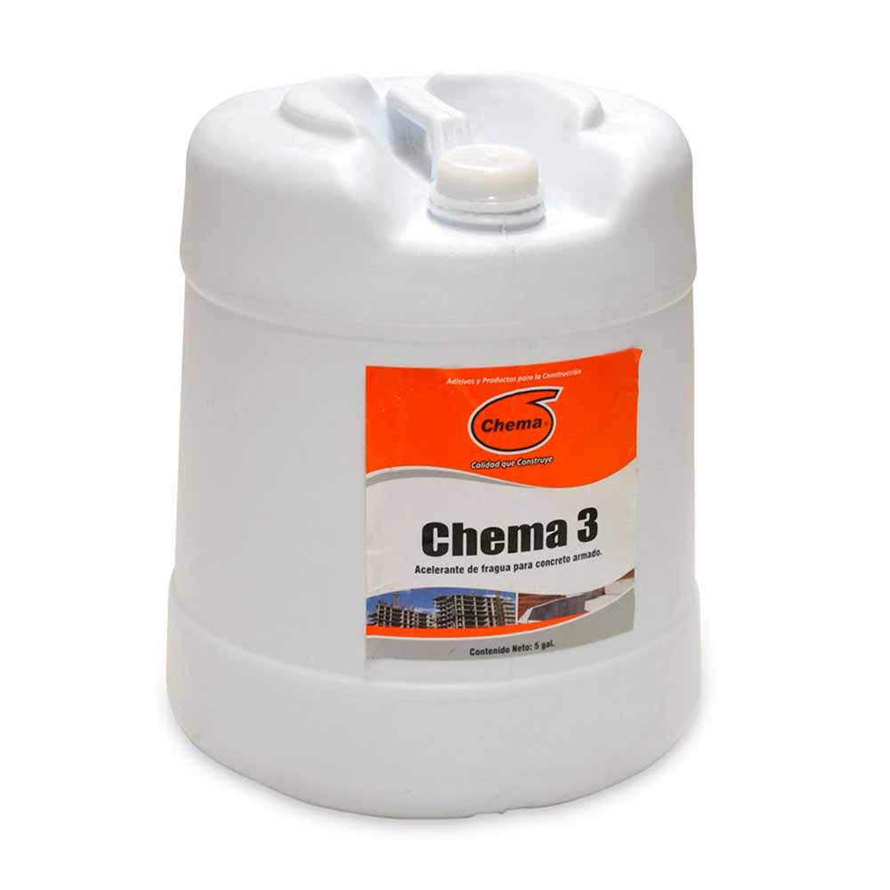 Acelerador de concreto Chema #3 5Gal
