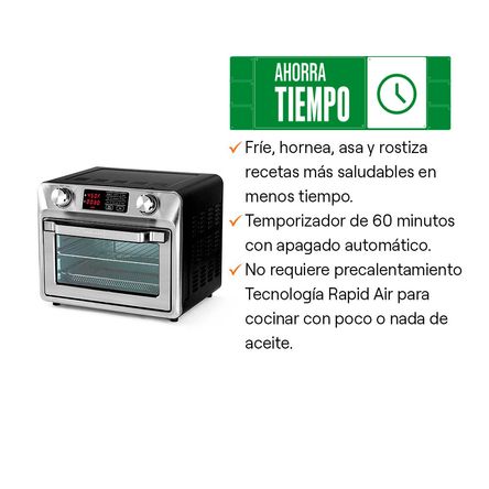 Horno Con Freidora De Aire Digital 20 Litros Holstein - Promart