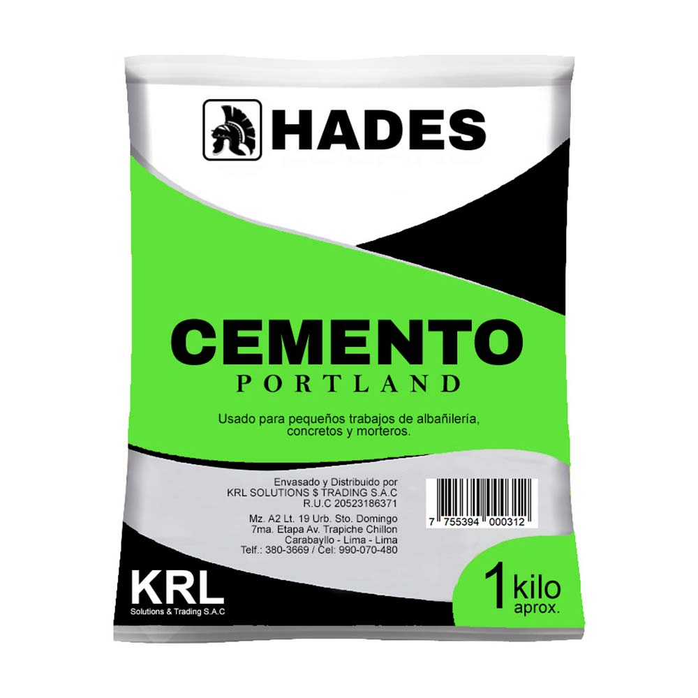 Cemento Ares Portland x 1 kg Hades