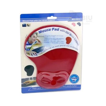 Alfombrilla Color Rojo de Escritorio para Mouse