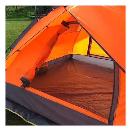 Gran Carpa 4 Personas de Color Anaranjado RYBIU IMPORT Gran Carpa 4 Personas de Color Anaranjado RYBIU IMPORT