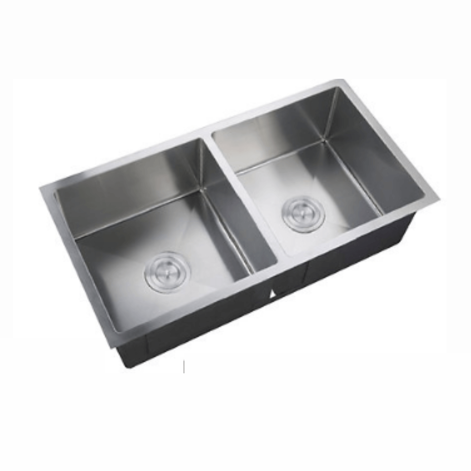 Lavadero para cocina acero 2 pozas 79x46 cm