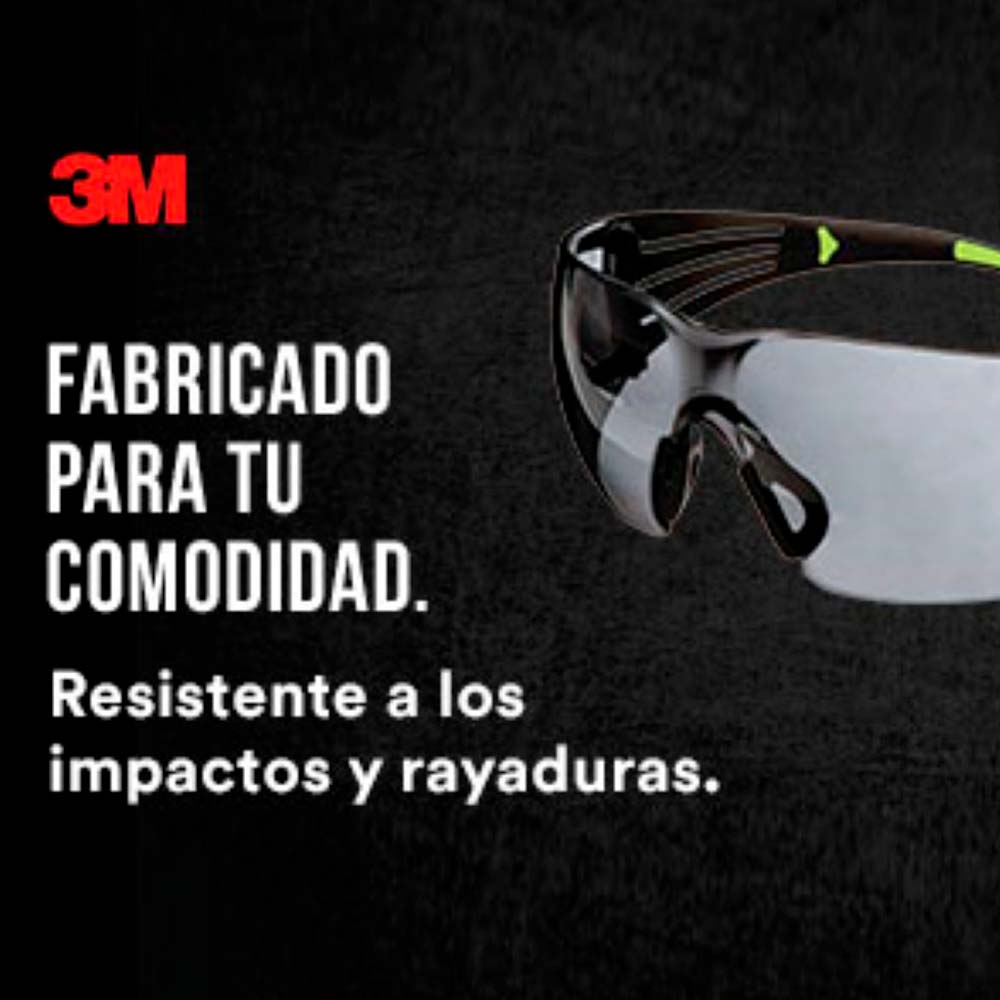 Lentes De Seguridad 3m Luna Clara Secure Fit 400 Promart