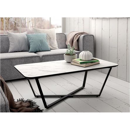 Mesa de Centro Decor Mesas Ye Mármol Blanco Mesa de Centro Decor Mesas Ye Mármol Blanco