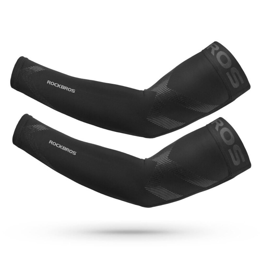 Mangas Deportivas ROCKBROS XT056 Protección Solar UV Negro Mangas Deportivas ROCKBROS XT056 Protección Solar UV Negro