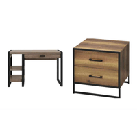 COMBO Velador Robin + Escritorio Timothee Ventitas Home Duna