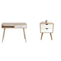 COMBO Velador Vintage Luna + Escritorio Gabriella Ventitas Home Duna