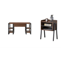 COMBO Velador Bali + Escritorio Nicoletta Ventitas Home Gales
