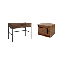 COMBO Velador Nórdico Oliver + Escritorio Renatta Ventitas Home Bellota