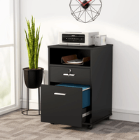 Archivador Moderno Mateo Ventitas Home Negro
