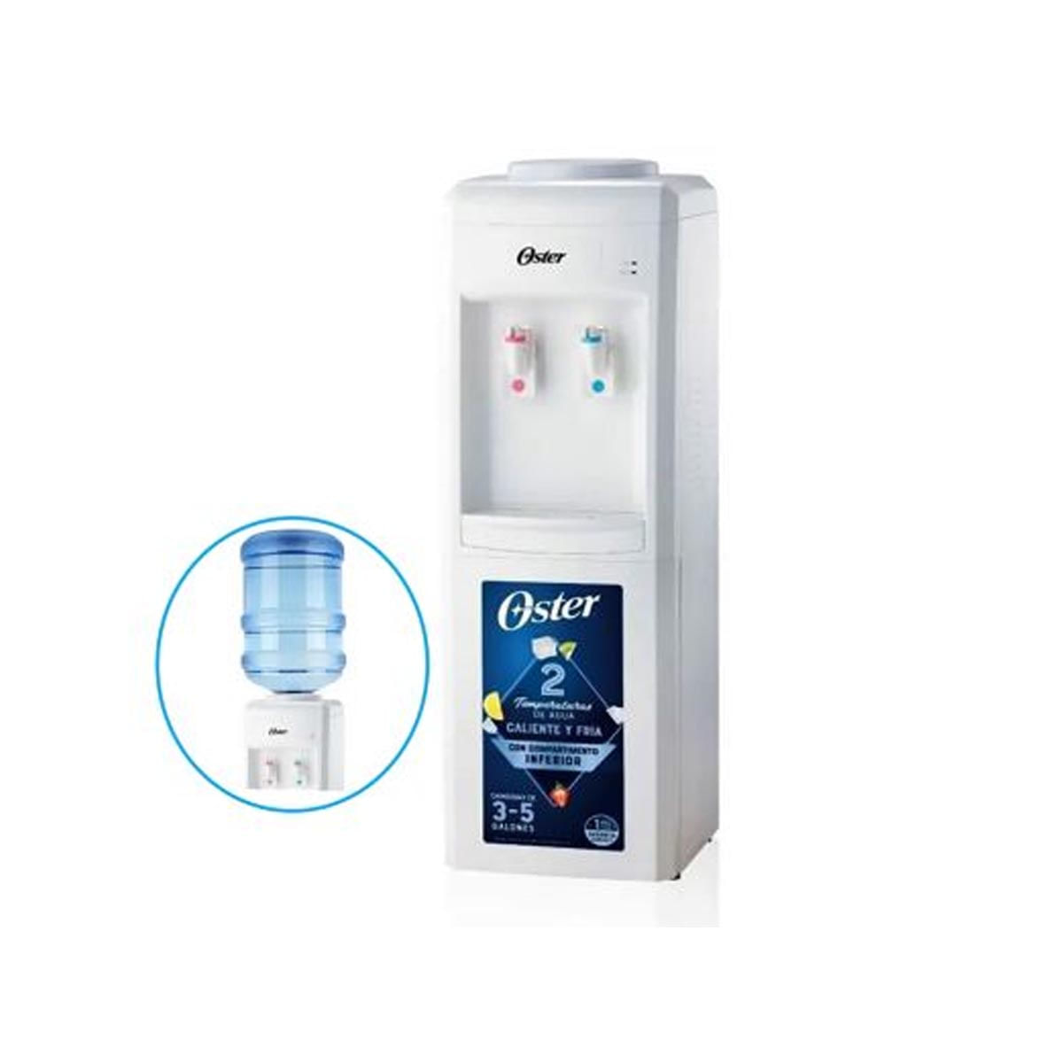 Dispensador de Agua Oster OS-PWDA8001W Blanco