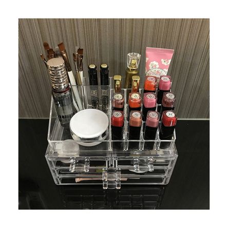 Organizador De Cosméticos Maquillaje Joyas 4 Cajones Acrílico - Promart