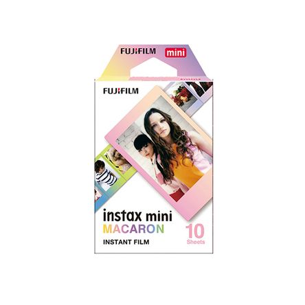Pack de pelicula Fujifilm Instax Mini Macaron x10