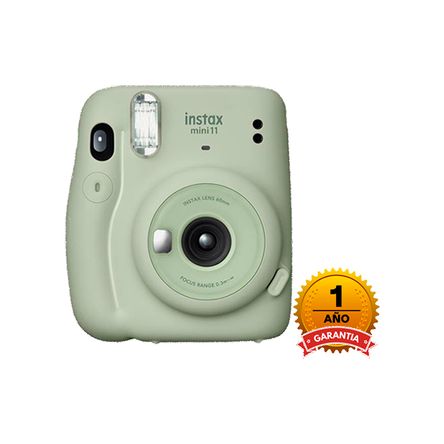 Camara Fujifilm Mini 11 Instax Verde Pastel