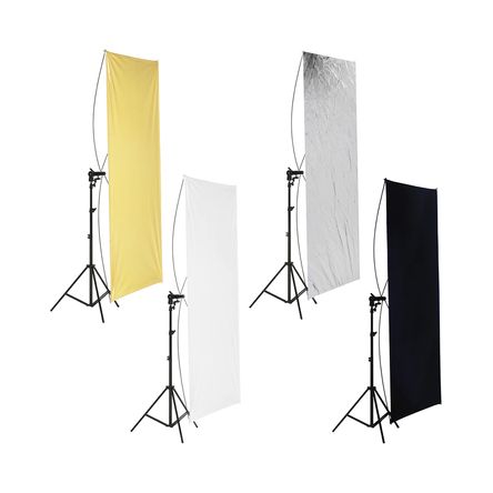 Parante Rebotador Neewer Dorado-Plateado Parante Rebotador Neewer Dorado-Plateado