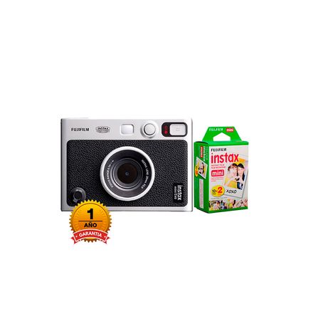 Camara Fujifilm Instax Mini Evo+Pack Pelicula x20und Camara Fujifilm Instax Mini Evo+Pack Pelicula x20und