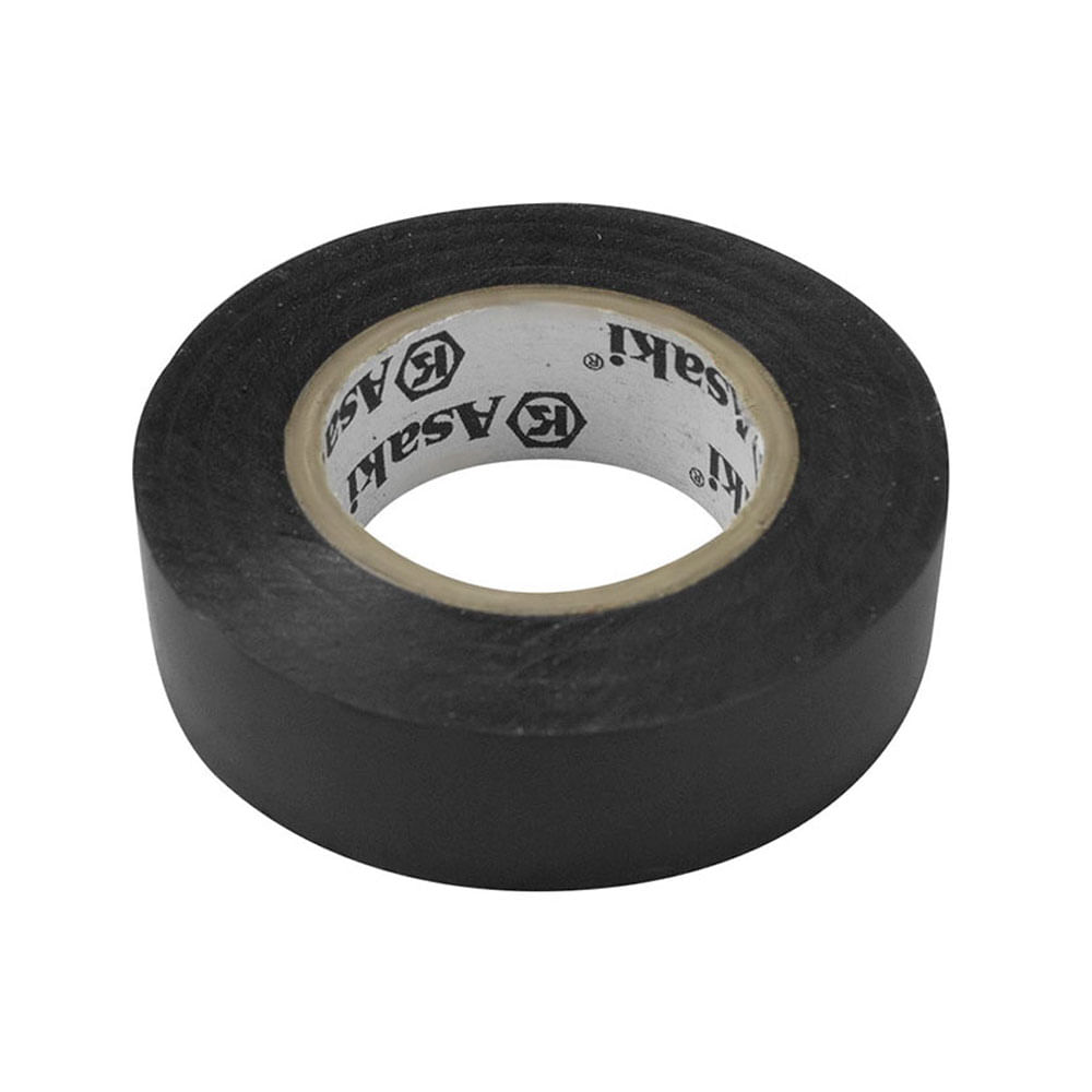 Cinta aislante Negra 0.13mmx19mmx20y Kamasa