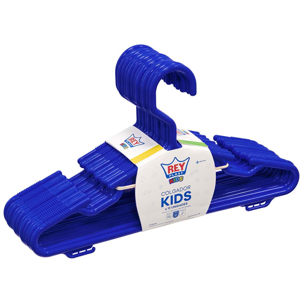 Colgadores REYPLAST Kids Surtido 12un (Modelos aleatorios)