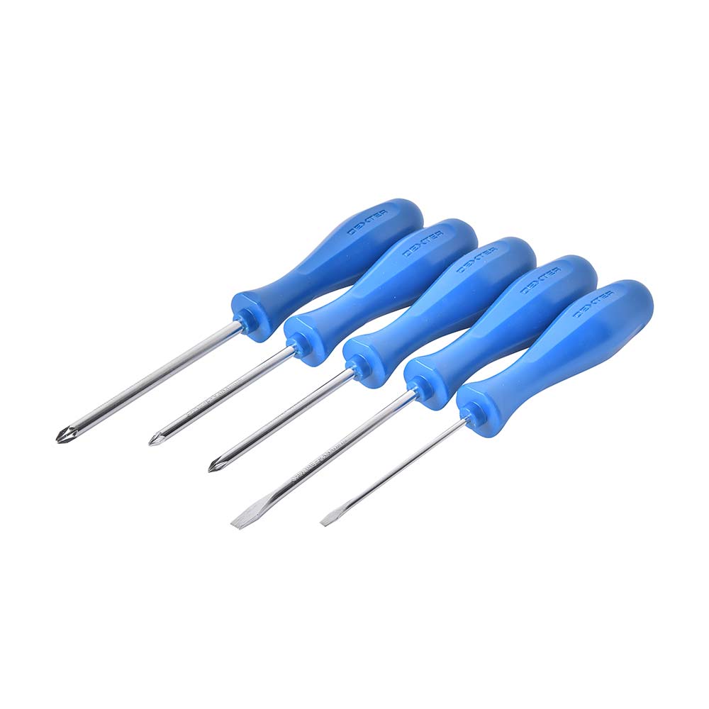 Set desarmadores 5 piezas Basic Dexter