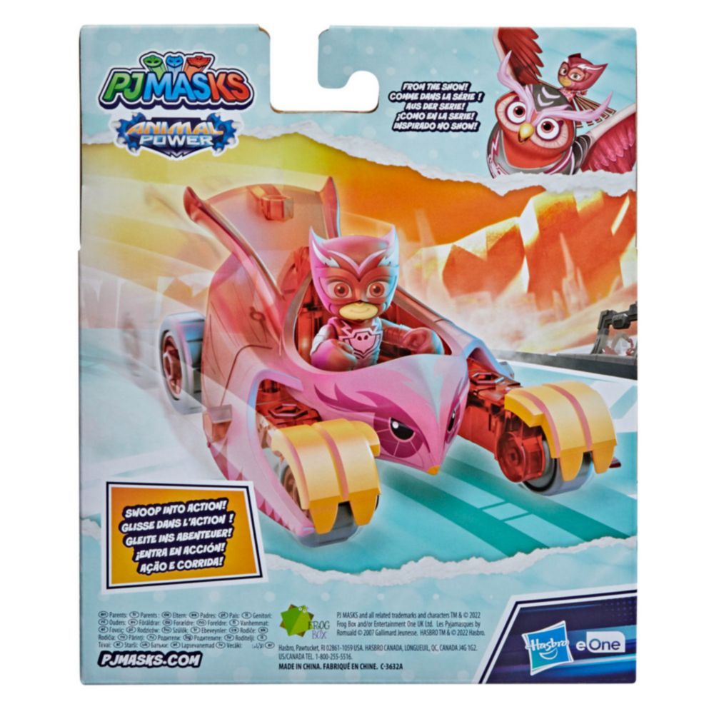 Juguete Máscara Superheroína Pjm Hero Mask Owlette Pj Masks
