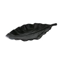 Adorno Hoja Negra B 27 cm