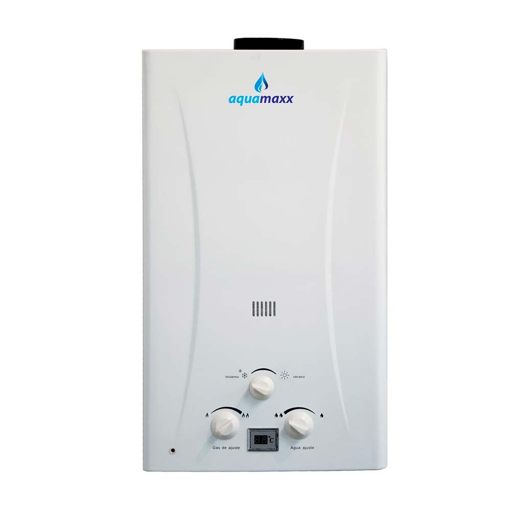 Calentador a gas GLP 10 litros Aquamaxx