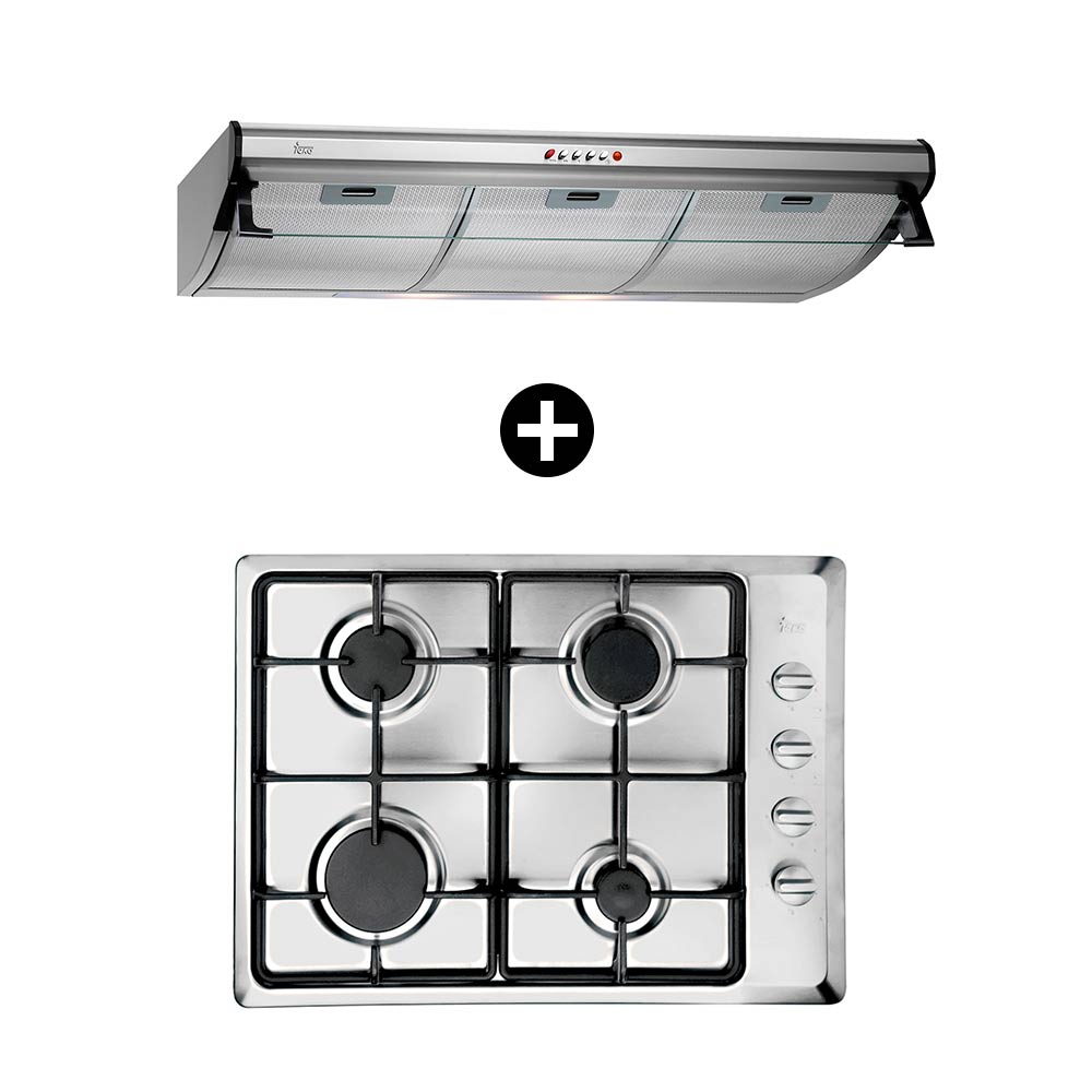 Combo Teka Campana C9310 + Cocina HLX504G