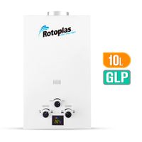 Calentador a gas Flaming 10 litros GLP Rotoplas