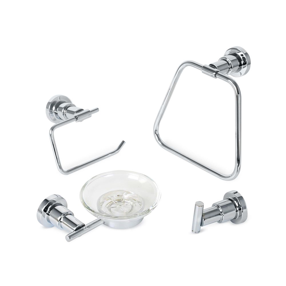 Set de accesorios de baño Liguria 4 piezas - Promart