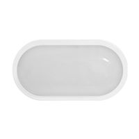 Aplique Tortuga LED Ovalado Blanco 15W 3CCT Lightech