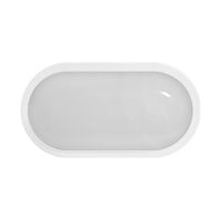 Aplique LED Tortuga ovalado Blanco 20W Luz Fría Lightech