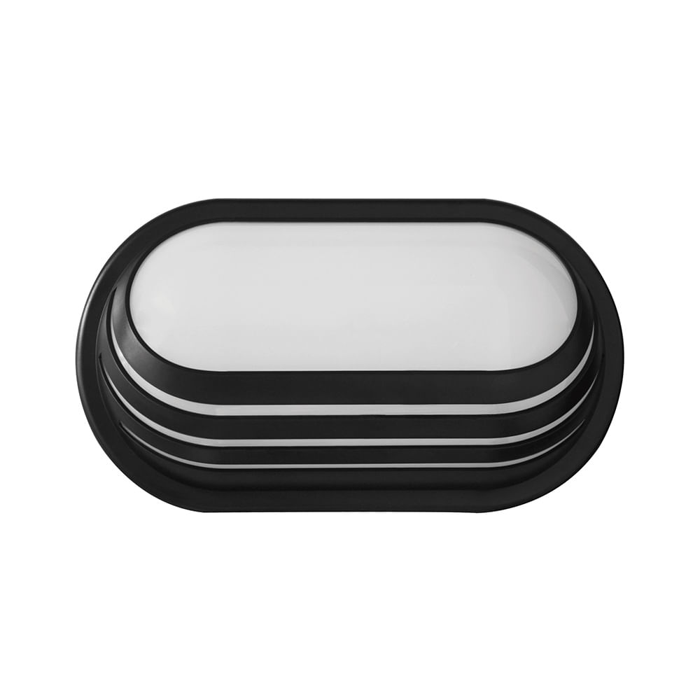 Aplique Tortuga LED Negro 20W Luz Fría Lightech
