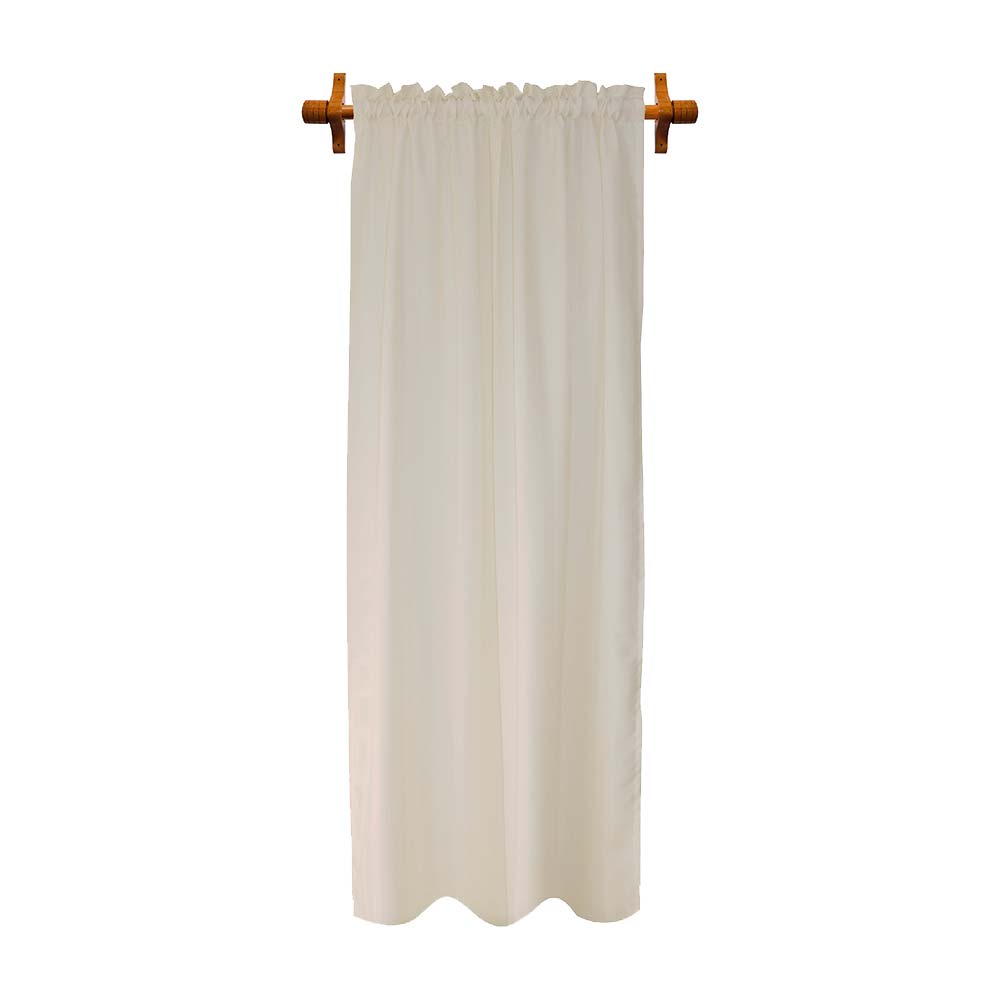 Cortina Listada Pasante Angora 1.40x2.25 Orange