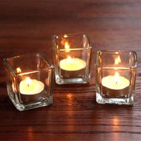 Portavela en Forma de Cubo Libbey 7.9 cm