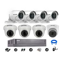 Cámaras de Seguridad Hikvision Kit 8 Vigilancia Full Hd Oferta 1 Cámara con Audio