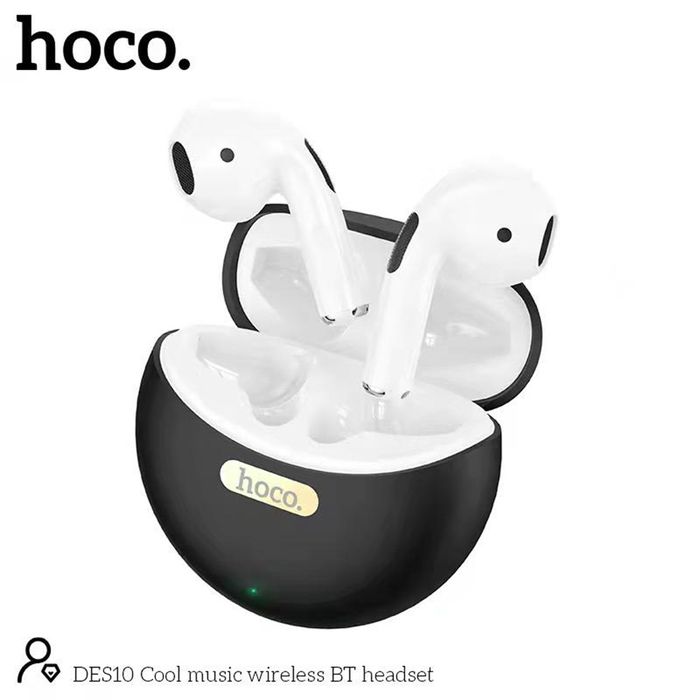 Audífonos Bluetooth V5,1 Hoco DES10 Blanco Inalámbrico De Alta