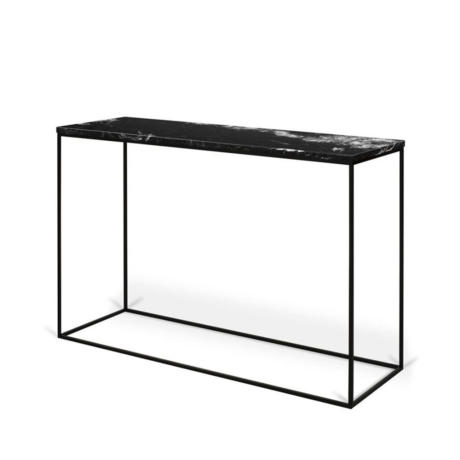 Consola Decor Mesas Black Mármol Negro
