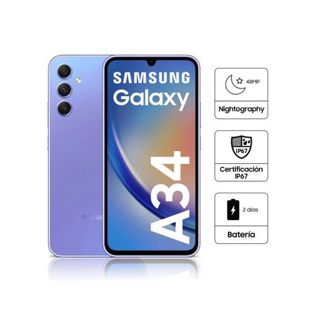 Samsung Galaxy A34 5G: Precio, características y donde comprar