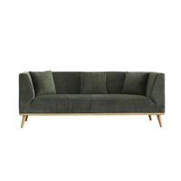 Sofa Aragon 3 Cuerpos FormasHome Verde