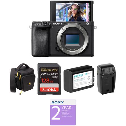 Kit Deluxe de Cámara Mirrorless Sony A6400