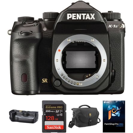 Cámara Dslr Pentax K 1 Mark Ii con Kit de Batería y Asa