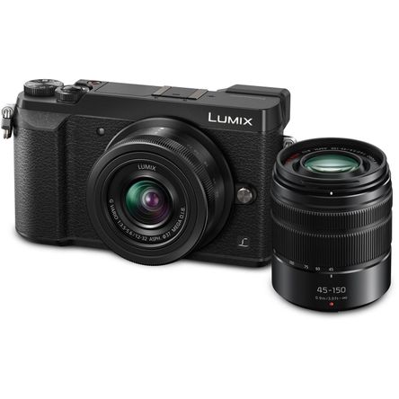 Cámara Mirrorless Panasonic Lumix Gx85 con Lentes de 12 32Mm y 45 150Mm