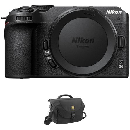 Kit de Cámara Mirrorless Nikon Z30 con Funda Kit de Cámara Mirrorless Nikon Z30 con Funda