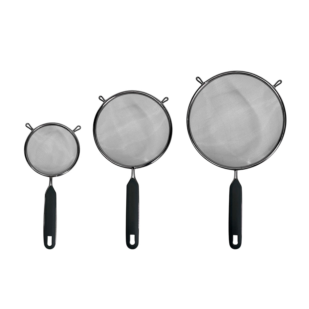 Set x 3 coladores acero inox Orange