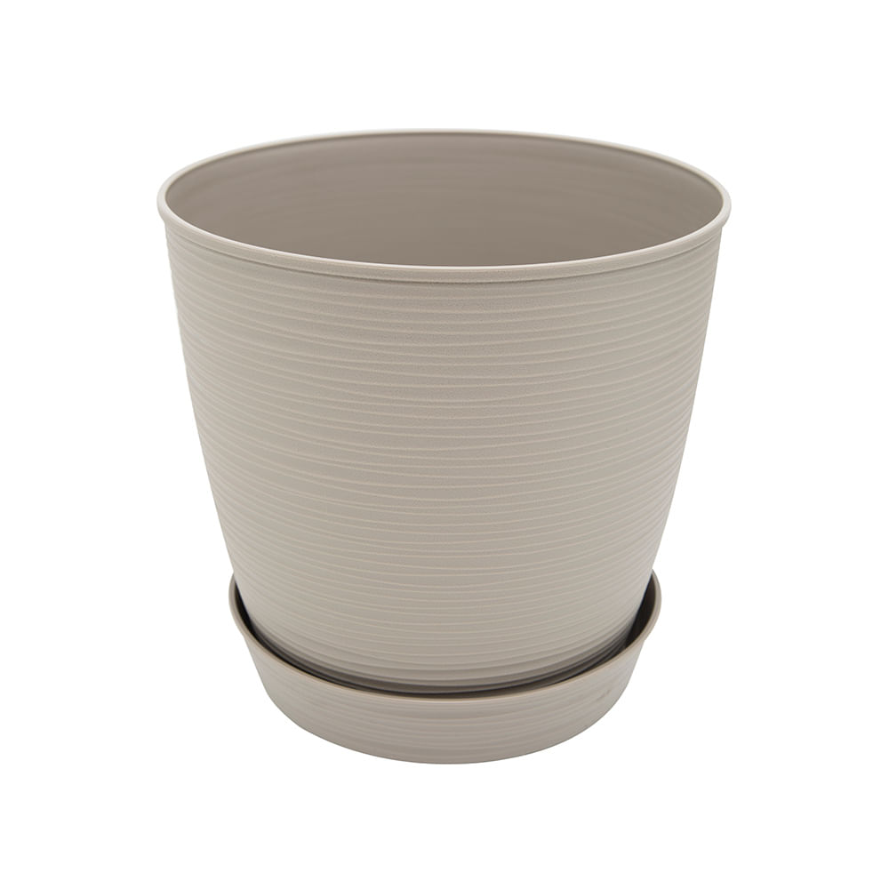 Maceta Circular Piedra 29x27cm Reyplast