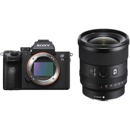 Cámara Mirrorless Sony A7 Iii con Kit de Lente de 20Mm