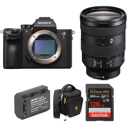 Cámara Mirrorless Sony A7R Iii con Lente de 24 105Mm y Kit de Accesorios