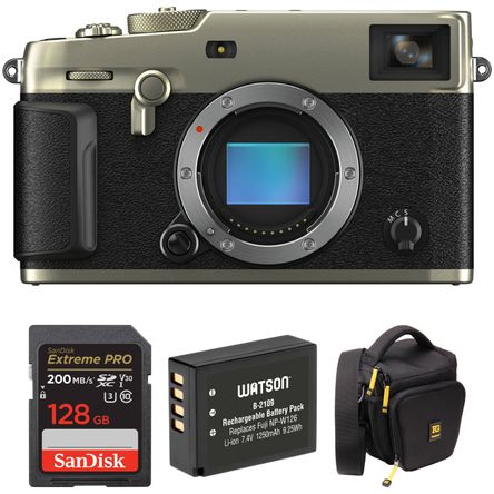 Cámara Mirrorless Fujifilm X Pro3 con Kit de Accesorios Dura Silver