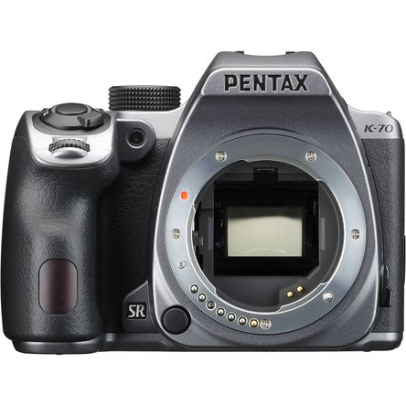 Cámara Dslr Pentax K 70 Solo Cuerpo Plateado