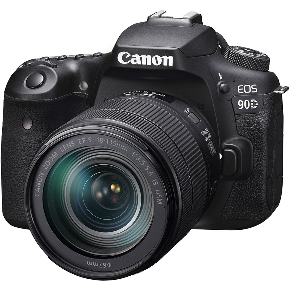 Cámara Réflex Digital Canon Eos 90D con Objetivo 18 135Mm - Promart
